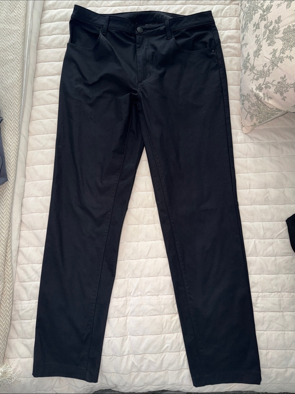 all in motion Men's Black Straight-Leg Pants